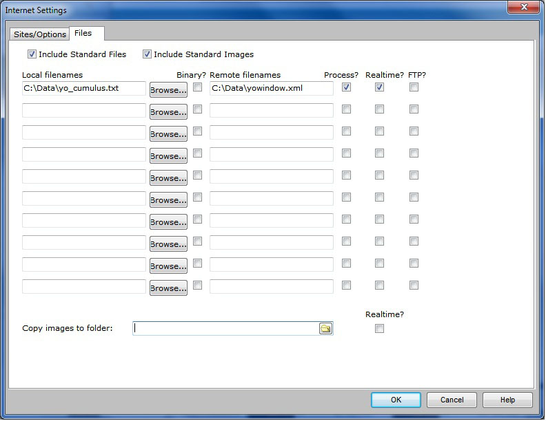 Cumulus internet configuration